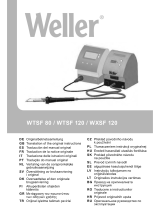 Weller WTSF 120 Original Instructions Manual