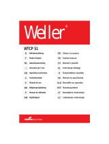 Weller WTCP 51 Používateľská príručka