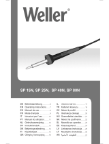 Weller SP 15N Operating Instructions Manual