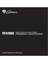 Genesis RX66 Quick Installation Manual