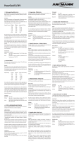 ANSMANN PowerCheck 12/24V Quick Manual