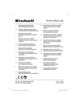 EINHELL TE-CD 18/50 Li-i BL (2x2,0Ah) Používateľská príručka