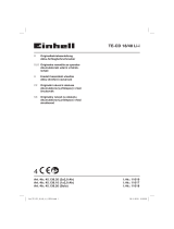 EINHELL TE-CD 18/48 Li-i (2x2,0Ah) Používateľská príručka