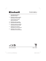 EINHELL TC-TK 18 Li Kit Používateľská príručka