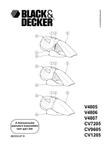 Black & Decker V3603 Používateľská príručka
