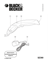Black & Decker SZ360 Používateľská príručka