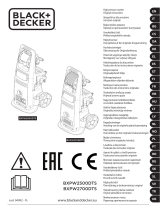Black & Decker BXPW2500DTS-E Používateľská príručka