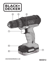 Black & Decker BDDD12 Používateľská príručka