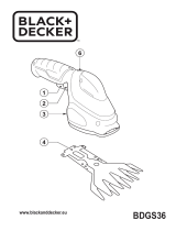 Black & Decker BDGS36 Používateľská príručka