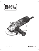 Black & Decker BDAG710 Používateľská príručka