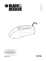 Black & Decker VH780 Používateľská príručka