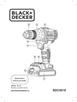 Black & Decker BDCHD18 Používateľská príručka
