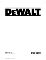 DeWalt DWP849X Používateľská príručka