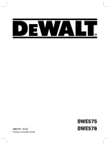 DeWalt DWE575 Používateľská príručka