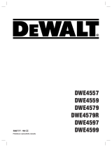 DeWalt DWE4557 Používateľská príručka