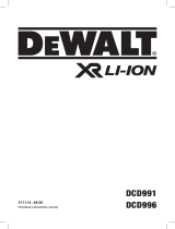 DeWalt DCD991 Používateľská príručka