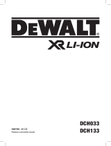 DeWalt DCH033 Používateľská príručka