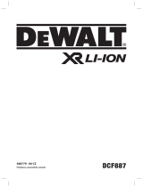 DeWalt DCF887 Používateľská príručka
