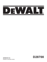 DeWalt D28700 Používateľská príručka