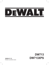 DeWalt DW713 Používateľská príručka