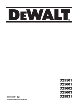 DeWalt D25501K Používateľská príručka