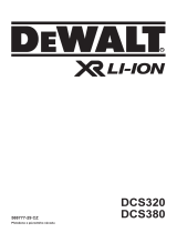 DeWalt DCS380 Používateľská príručka