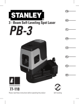 Stanley PB3 Používateľská príručka