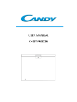 Candy CHCH230LEG 230L Chest Freezer Používateľská príručka