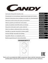 Candy CEHDD30TCT Používateľská príručka