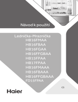 Haier HB15FPAA Používateľská príručka