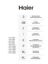 Haier HTTF-607W Používateľská príručka