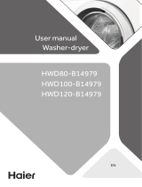 Haier HWD120-B14979 Používateľská príručka