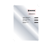 Hoover HMG440C3H Používateľská príručka