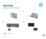 HP ProDisplay P240va 23.8-inch Monitor Stručná príručka spustenia