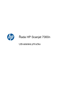 HP ScanJet Enterprise 7000n Document Capture Workstation series Používateľská príručka