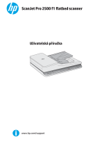 HP ScanJet Pro 2500 f1 Flatbed Scanner Používateľská príručka