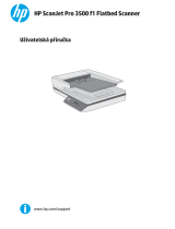 HP ScanJet Pro 3500 f1 Flatbed Scanner Používateľská príručka