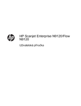 HP Scanjet Enterprise Flow N9120 Flatbed Scanner Používateľská príručka