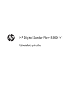 HP Digital Sender Flow 8500 fn1 Document Capture Workstation series Používateľská príručka