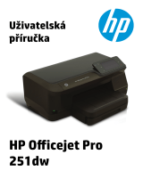 HP Officejet Pro 251dw Printer series Používateľská príručka