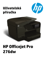 HP Officejet Pro 276dw Multifunction Printer series Používateľská príručka