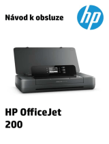 HP OfficeJet 200 Mobile Printer series Návod na obsluhu