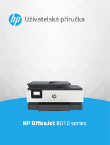 HP OfficeJet 8010 All-in-One Printer series Návod na obsluhu