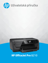 HP OfficeJet Pro 8210 Printer series Návod na obsluhu