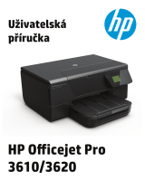 HP Officejet Pro 3620 Black & White e-All-in-One Printer series Návod na obsluhu