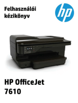 HP OfficeJet 7610 Wide Format e-All-in-One series Používateľská príručka