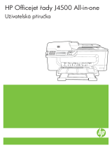 HP Officejet J4500/J4600 All-in-One Printer series Používateľská príručka