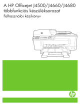 HP Officejet J4500/J4600 All-in-One Printer series Používateľská príručka