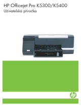 HP Officejet Pro K5400 Printer series Používateľská príručka
