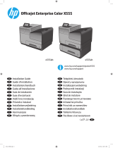 HP OfficeJet Enterprise Color X555 series Návod na inštaláciu